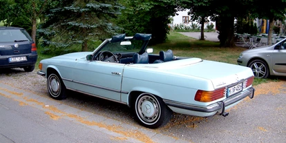 Hochzeitsauto-Vermietung - Art des Fahrzeugs: Oberklasse-Wagen - PLZ 82194 (Deutschland) - Mercedes Benz 450 SL