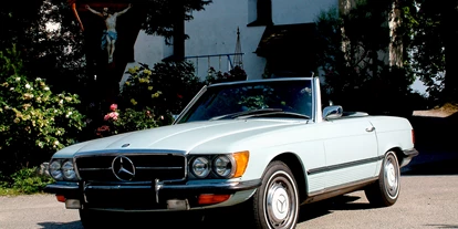 Hochzeitsauto-Vermietung - Art des Fahrzeugs: Oberklasse-Wagen - PLZ 82194 (Deutschland) - Mercedes Benz 450 SL