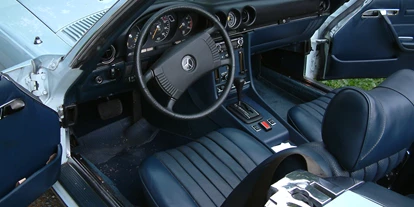 Hochzeitsauto-Vermietung - Art des Fahrzeugs: Oberklasse-Wagen - PLZ 82194 (Deutschland) - Mercedes Benz 450 SL