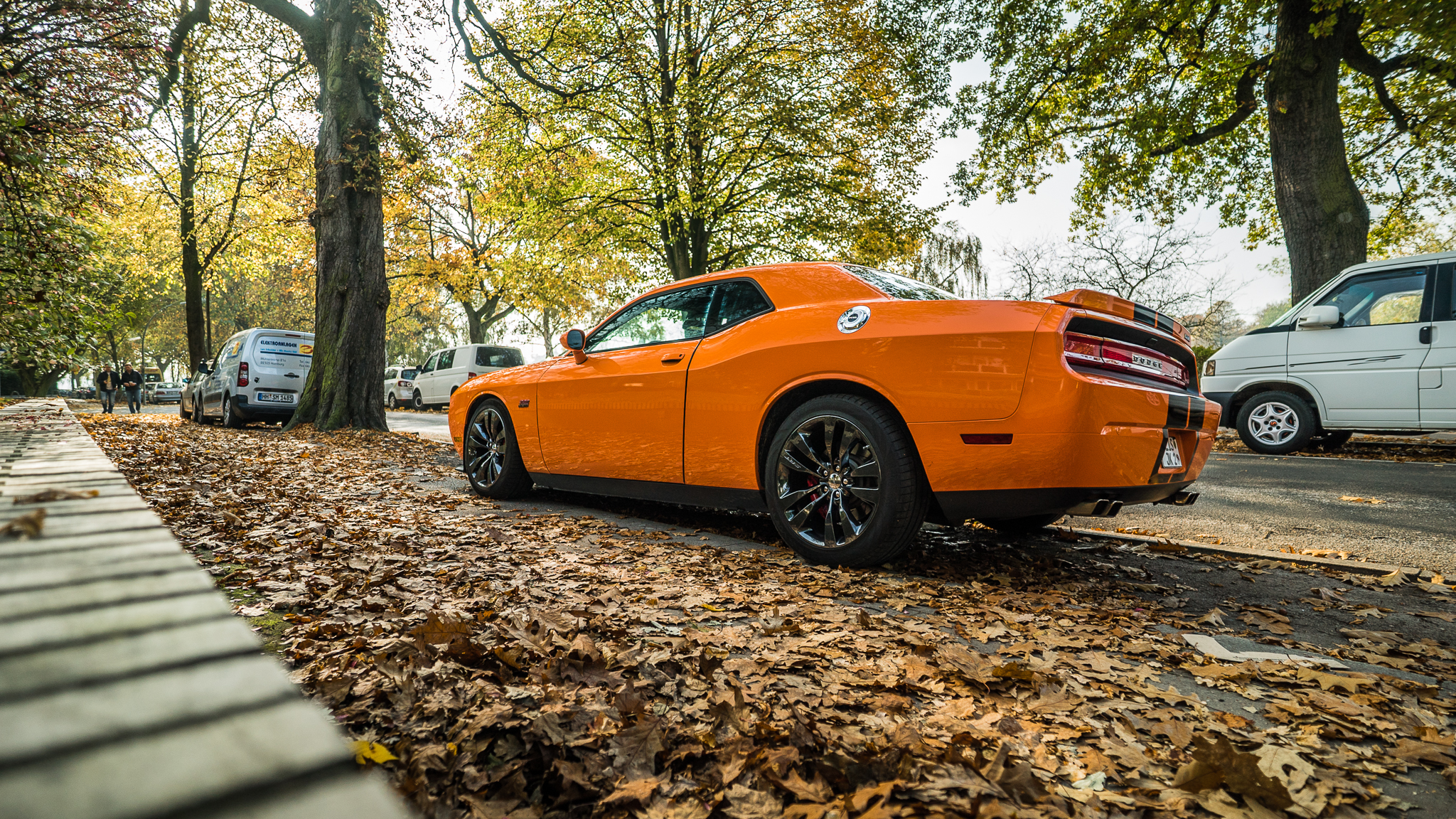 Hochzeitsauto-Vermietung - Einzugsgebiet: regional - Thüringen Nord - yellowhummer Dodge Challenger SRT 8