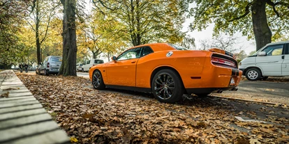 Hochzeitsauto-Vermietung - Versicherung: Haftpflicht - Thüringen - yellowhummer Dodge Challenger SRT 8