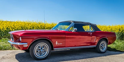 Hochzeitsauto-Vermietung - Art des Fahrzeugs: Cabriolet - Berlin-Stadt Tempelhof - yellowhummer Ford Mustang Oldtimer