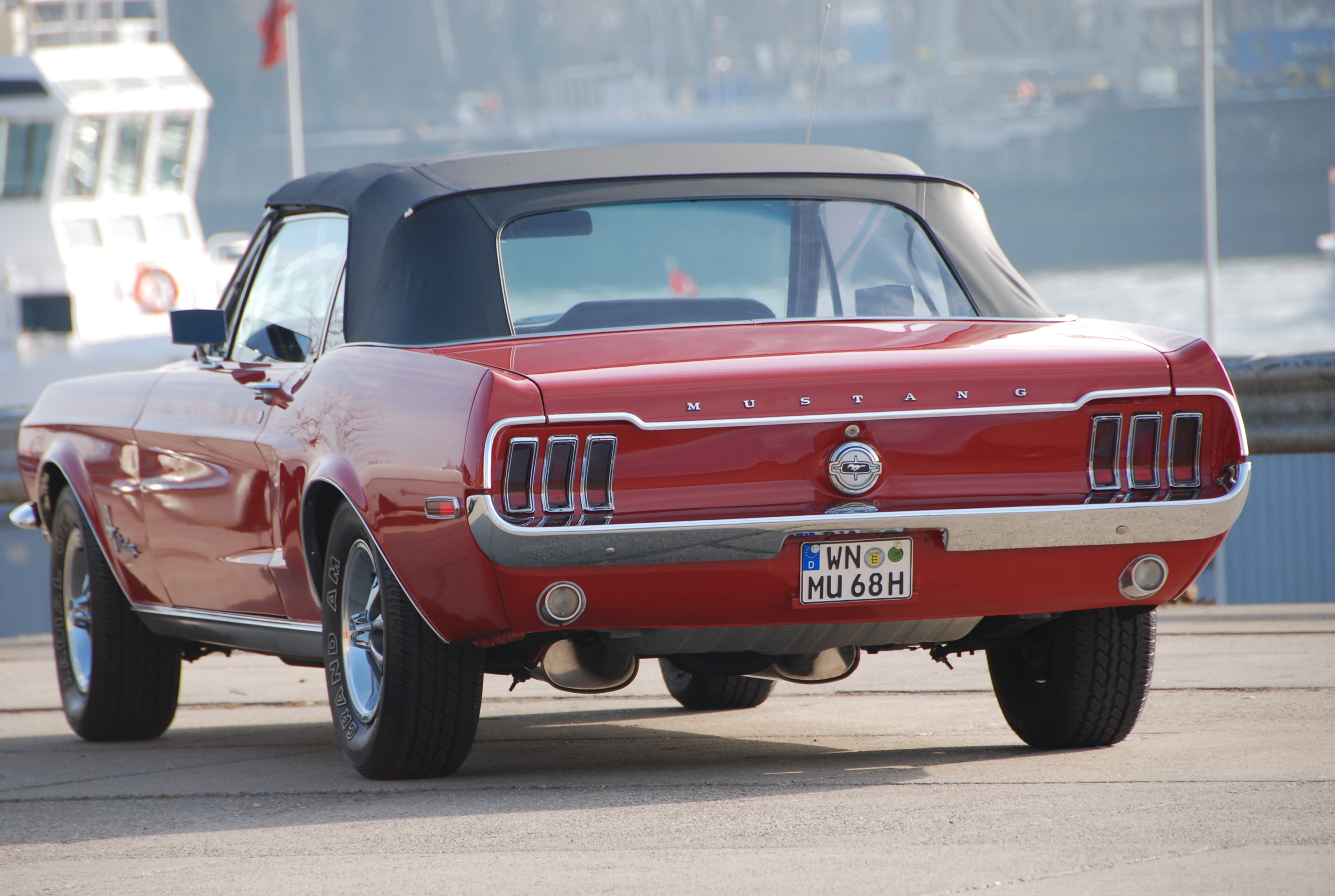 Hochzeitsauto-Vermietung - Marke: Ford - Großbeeren - yellowhummer Ford Mustang Oldtimer