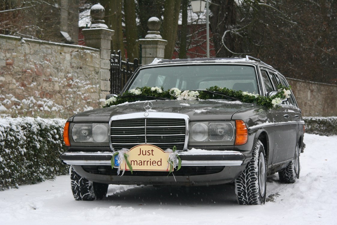 Hochzeitsauto: Mercedes-Benz 230 TE Cabriolet von THULKE classic