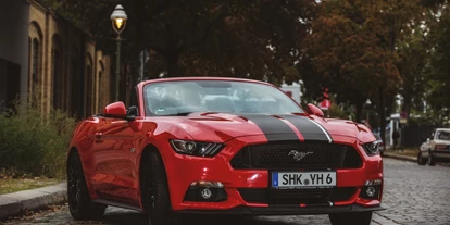 Hochzeitsauto-Vermietung - Einzugsgebiet: national - Weiterstadt - yellowhummer Ford Mustang GT