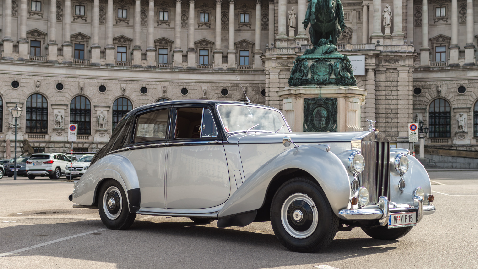 Hochzeitsauto-Vermietung - Einzugsgebiet: national - Wien-Stadt - Rolls Royce Silver Dawn