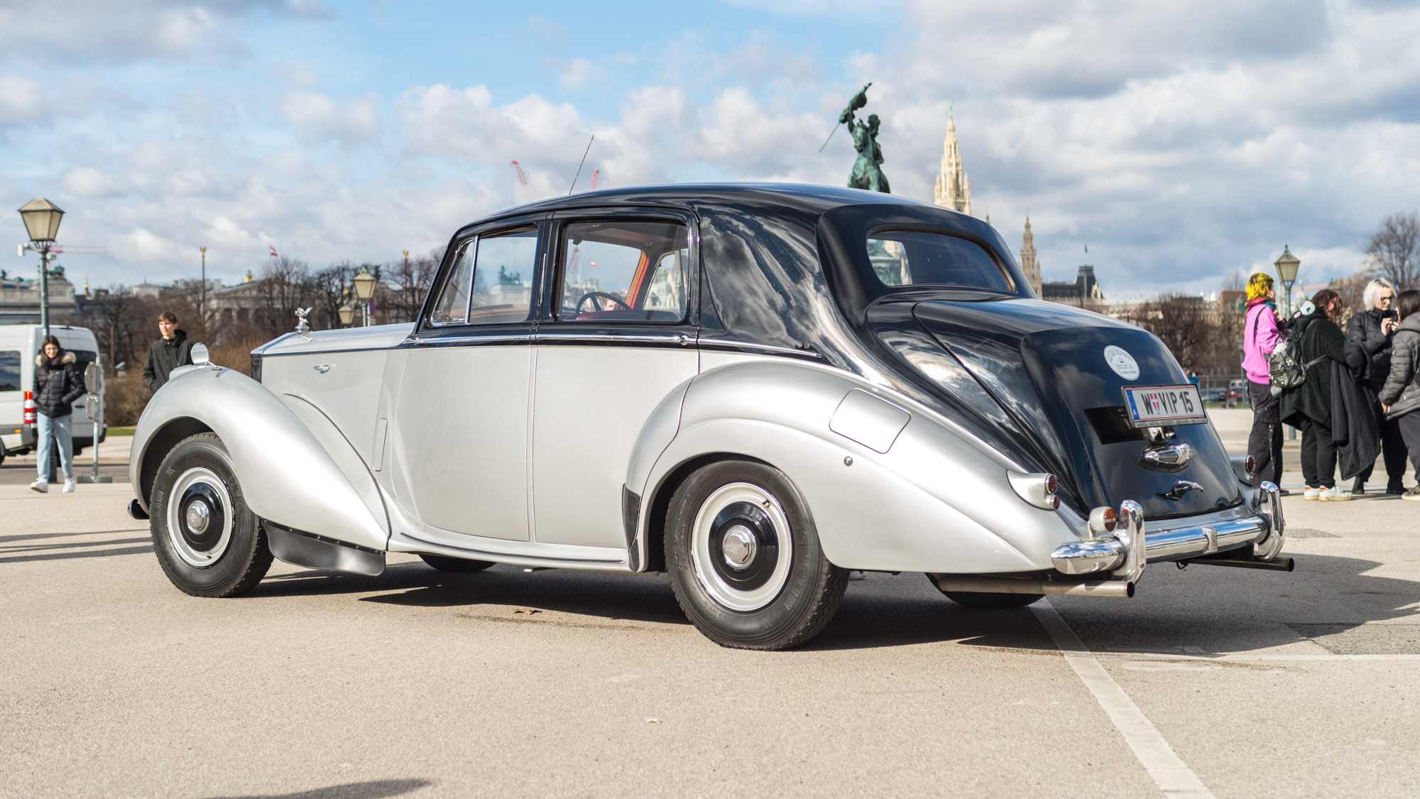 Hochzeitsauto-Vermietung - Einzugsgebiet: national - Wien-Stadt - Rolls Royce Silver Dawn