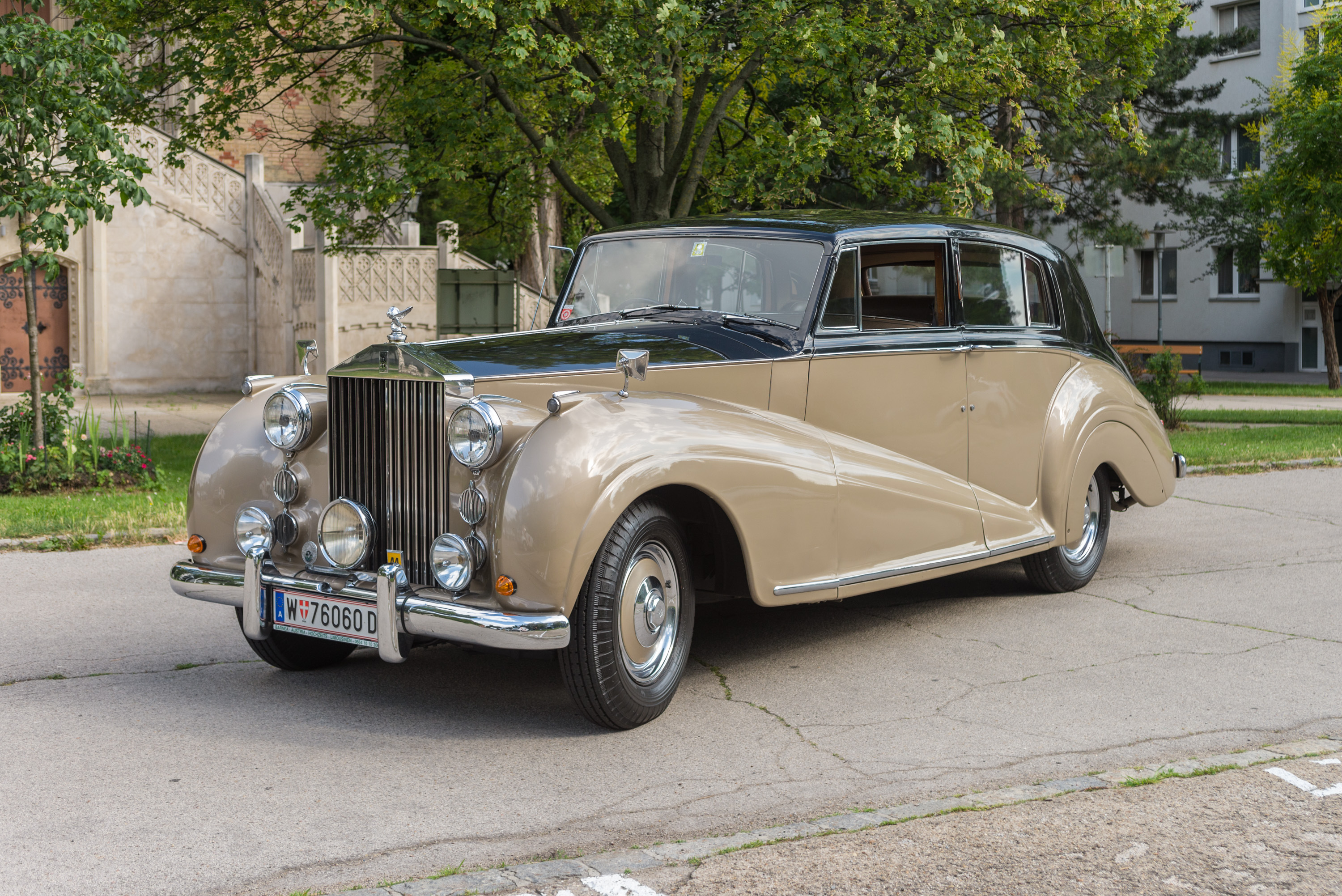 Hochzeitsauto-Vermietung - Einzugsgebiet: national - Wien-Stadt - Rolls Royce Silver Wraith