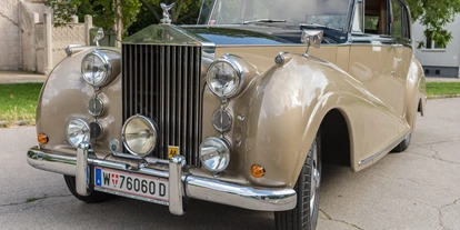 Hochzeitsauto-Vermietung - Einzugsgebiet: national - Wien-Stadt - Rolls Royce Silver Wraith
