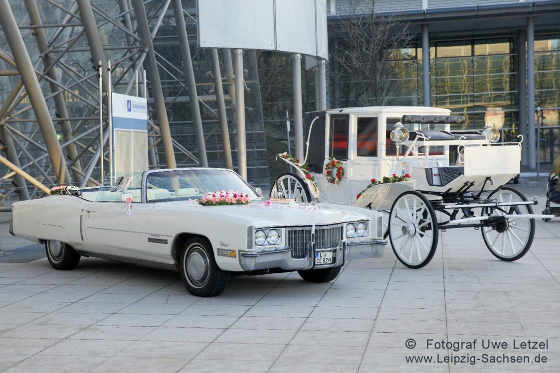 Hochzeitsauto: Leipziger Hochzeitskutschen