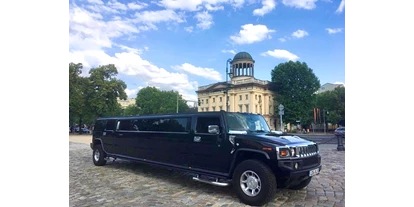 Hochzeitsauto-Vermietung - Shuttle Service - Berlin-Stadt Tempelhof - schwarze Hummer-Stretchlimousine