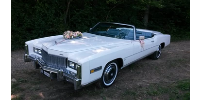 Hochzeitsauto-Vermietung - Chauffeur: nur mit Chauffeur - Kirchleerau - ....Cadillac Eldorado....       ....Cabrio !!!            Unvergessliche Momente !!!