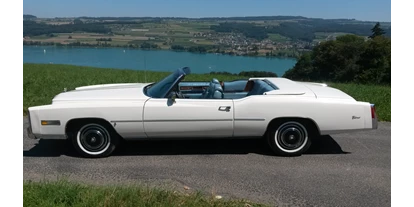 Hochzeitsauto-Vermietung - Chauffeur: nur mit Chauffeur - Kirchleerau - ....Cadillac Eldorado....       ....Cabrio !!!            Unvergessliche Momente !!!