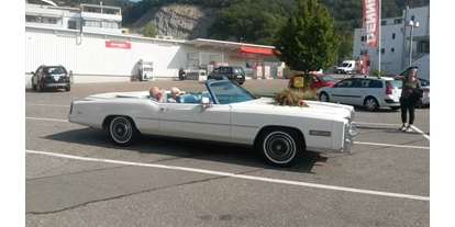 Hochzeitsauto-Vermietung - Chauffeur: nur mit Chauffeur - Kirchleerau - ....Cadillac Eldorado....       ....Cabrio !!!            Unvergessliche Momente !!!