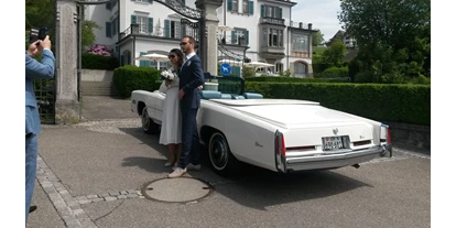 Hochzeitsauto-Vermietung - Chauffeur: nur mit Chauffeur - Kirchleerau - ....Cadillac Eldorado....       ....Cabrio !!!            Unvergessliche Momente !!!