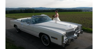 Hochzeitsauto-Vermietung - Chauffeur: nur mit Chauffeur - Kirchleerau - ....Cadillac Eldorado....       ....Cabrio !!!            Unvergessliche Momente !!!