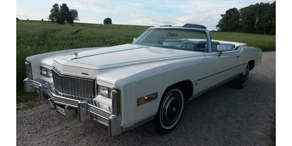 Hochzeitsauto-Vermietung - Chauffeur: nur mit Chauffeur - Kirchleerau - ....Cadillac Eldorado....       ....Cabrio !!!            Unvergessliche Momente !!!