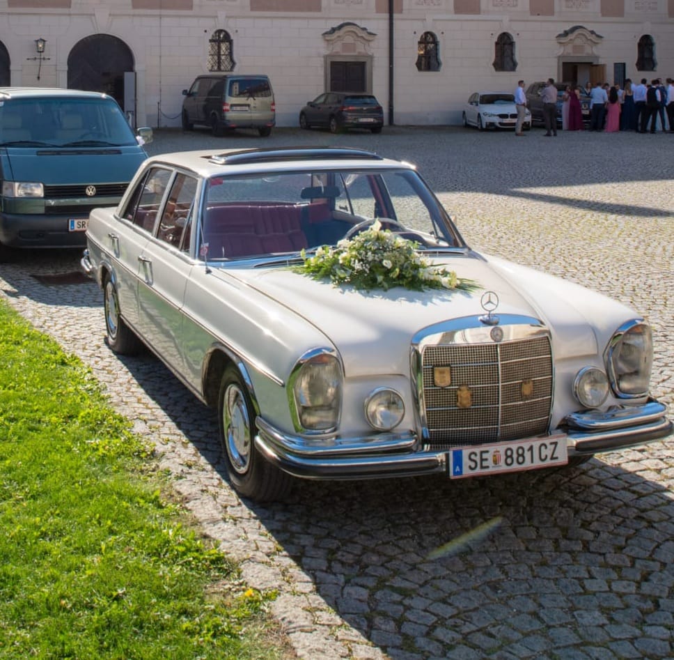 Hochzeitsauto: MarryMercedes