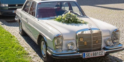 Hochzeitsauto-Vermietung - Einzugsgebiet: international - Regau - MarryMercedes