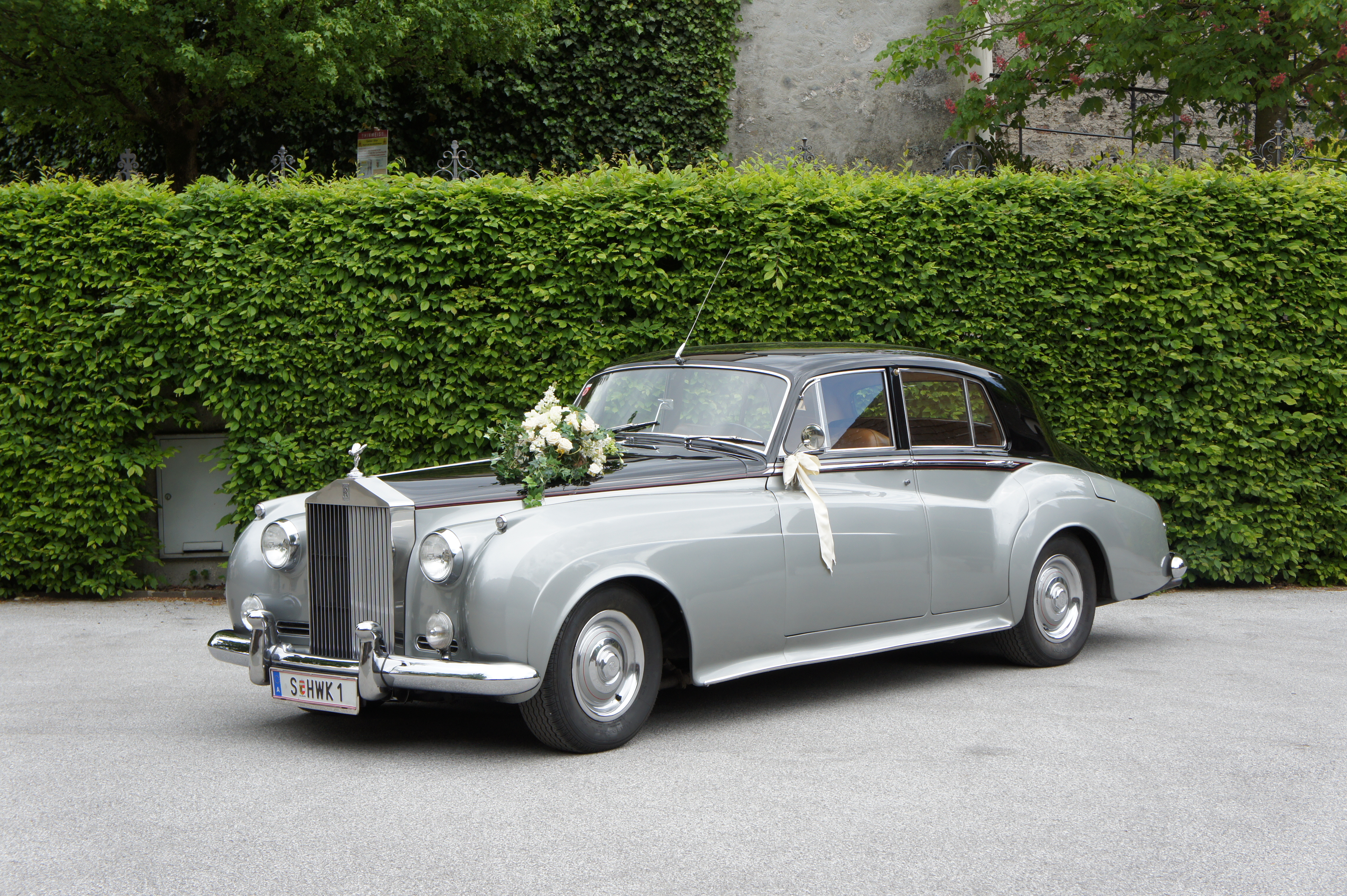 Hochzeitsauto: Rolls Royce Silver Cloud II