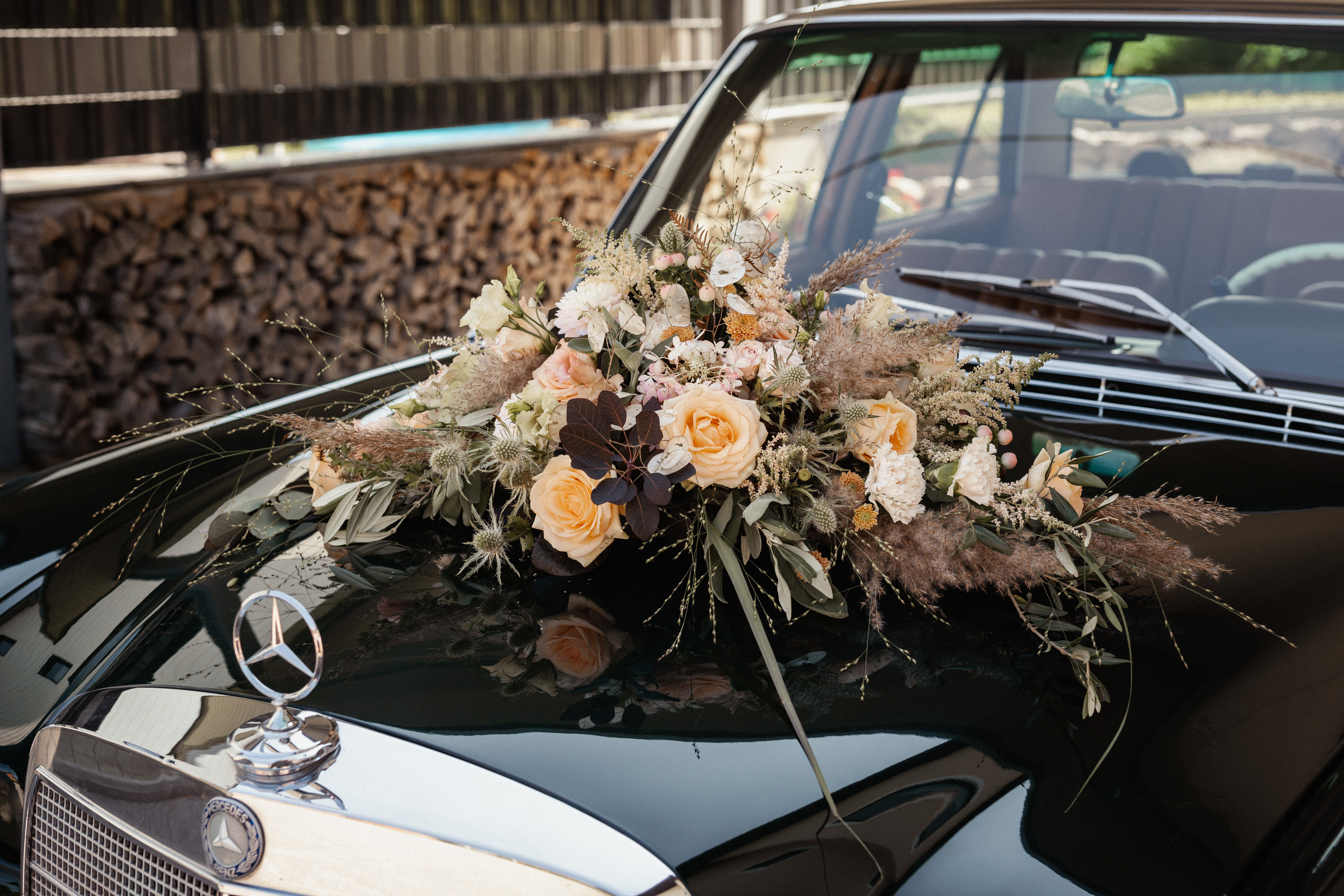 Hochzeitsauto-Vermietung - Art des Fahrzeugs: Oberklasse-Wagen - Österreich - Mercedes 250SE W108 (S-Klasse)