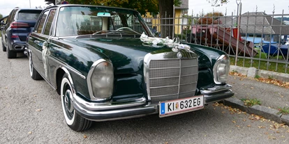 Hochzeitsauto-Vermietung - Marke: Mercedes Benz - Oberösterreich - Mercedes 250SE W108 (S-Klasse)