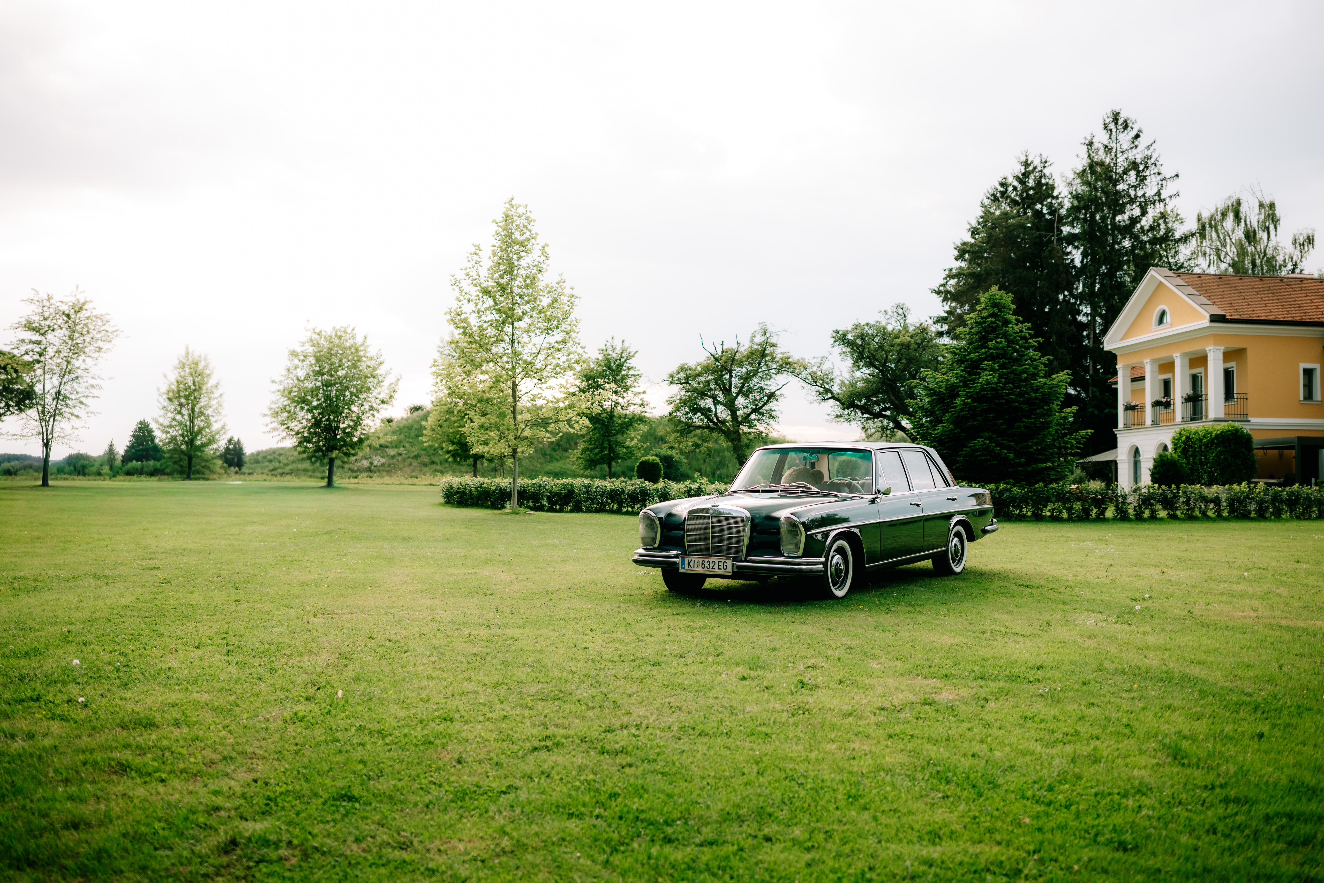 Hochzeitsauto: Mercedes 250SE W108 (S-Klasse)