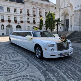 Hochzeitsauto: Hochzeitsauto mieten Wien - E&M Stretchlimousine mieten Wien