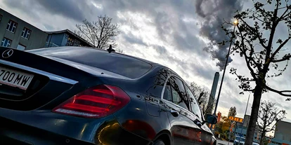 Hochzeitsauto-Vermietung - Einzugsgebiet: national - Wien-Stadt - Mercedes S Klasse mieten - E&M Stretchlimousine mieten Wien