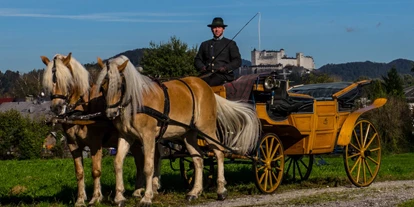Hochzeitsauto-Vermietung - Farbe: Rot - Salzburg - Fiaker Salzburg  - Familie Winter