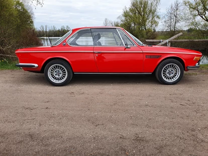 Hochzeitsauto-Vermietung - PLZ 80999 (Deutschland) - Silhouette  - Bmw Oldtimer E9 3,0l CSI