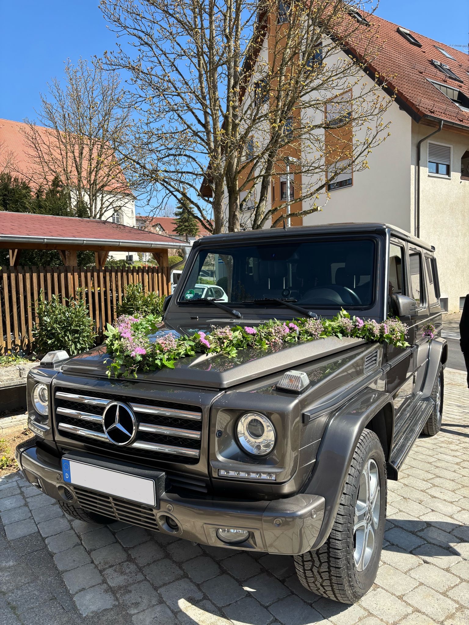 Hochzeitsauto-Vermietung - Art des Fahrzeugs: Youngtimer - Deutschland - G Klasse als Hochzeitsauto