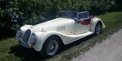 Hochzeitsauto-Vermietung - Versicherung: Vollkasko - PLZ 1160 (Österreich) - Morgan Plus4 - Morgan 4/4 von KOESSLER - HAMMERSCHMID Morgan Austria