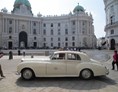 Hochzeitsauto: Rolls Royce Silver Cloud I in der Wiener Innenstadt. - Rolls Royce Silver Cloud I - Dr. Barnea