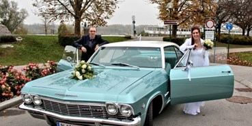 Hochzeitsauto-Vermietung - Art des Fahrzeugs: Oldtimer - Niederösterreich - Chevrolet Impala Bj.65 - Chevrolet Impala Bj. 65 von Autovermietung Ing. Alfred Schoenwetter