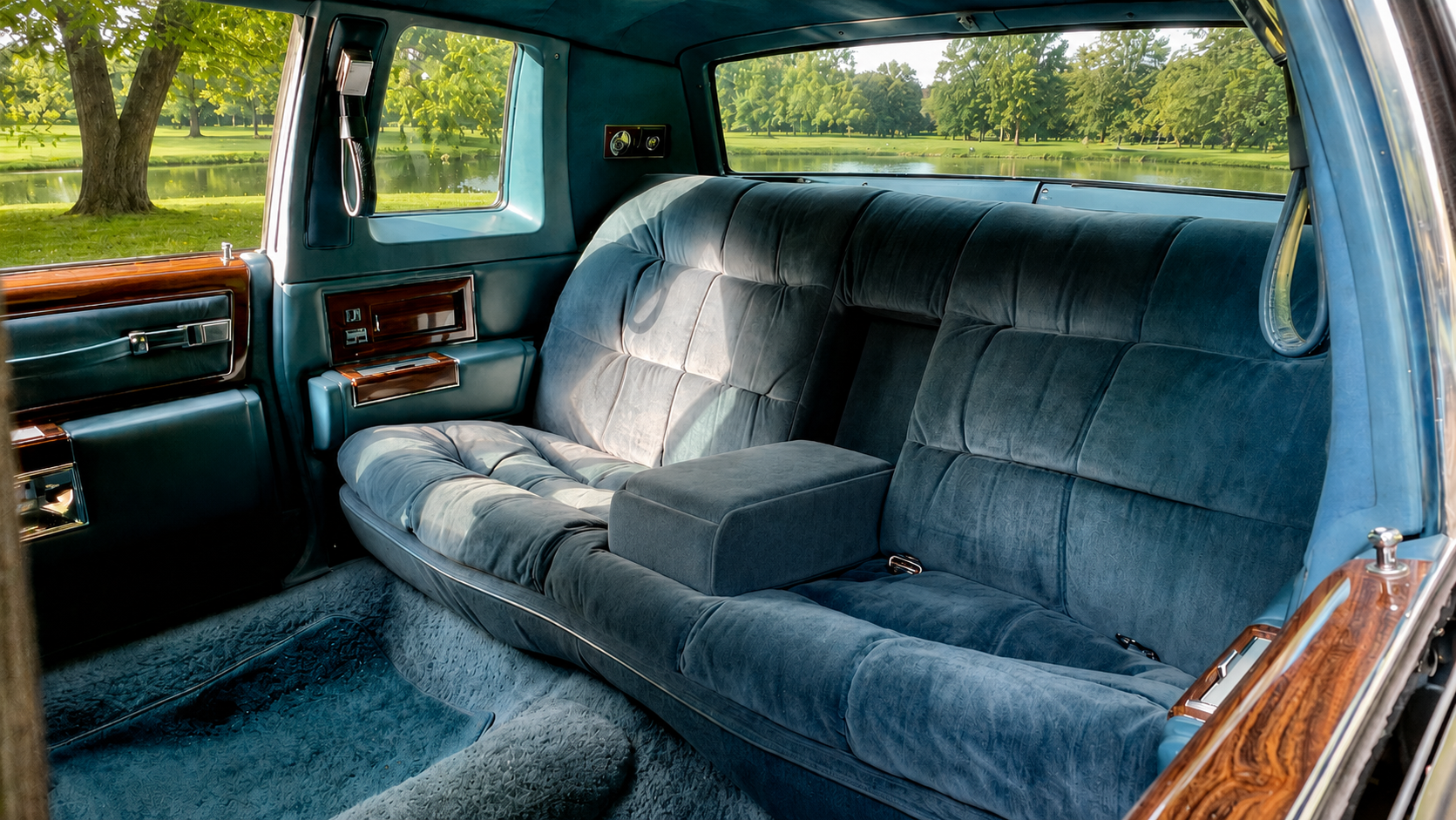 Hochzeitsauto: 1977 Cadillac Fleetwood Formal Limousine
