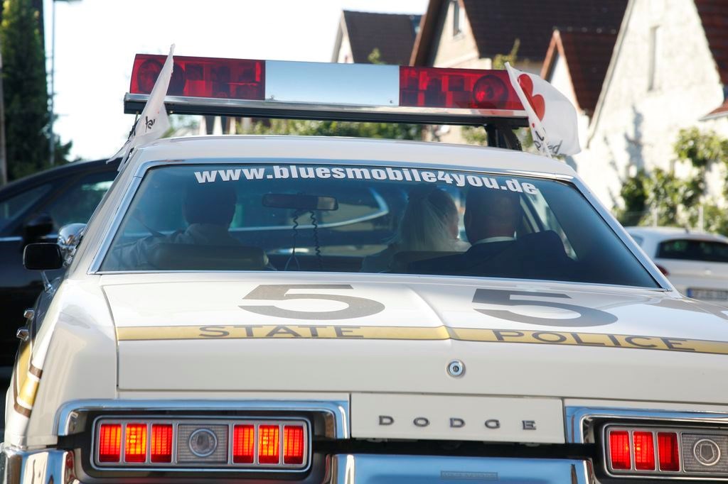 Hochzeitsauto: v - Dodge Monaco Illinois State Police Car von bluesmobile4you