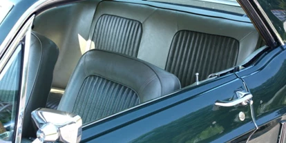 Hochzeitsauto-Vermietung - Einzugsgebiet: national - Wien-Stadt - Ford Mustang Hardtop 289 Bj. 68 - Ford Mustang Hardtop Bj. 68 von Autovermietung Ing. Alfred Schoenwetter