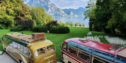 Hochzeitsauto-Vermietung - Farbe: Gelb - Oberösterreich - Mercedes Benz O 321 H & O 321 HL von Messinger Reisen