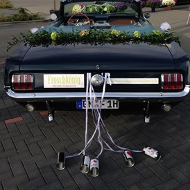 Hochzeitsauto: Ford Mustang Cabrio 