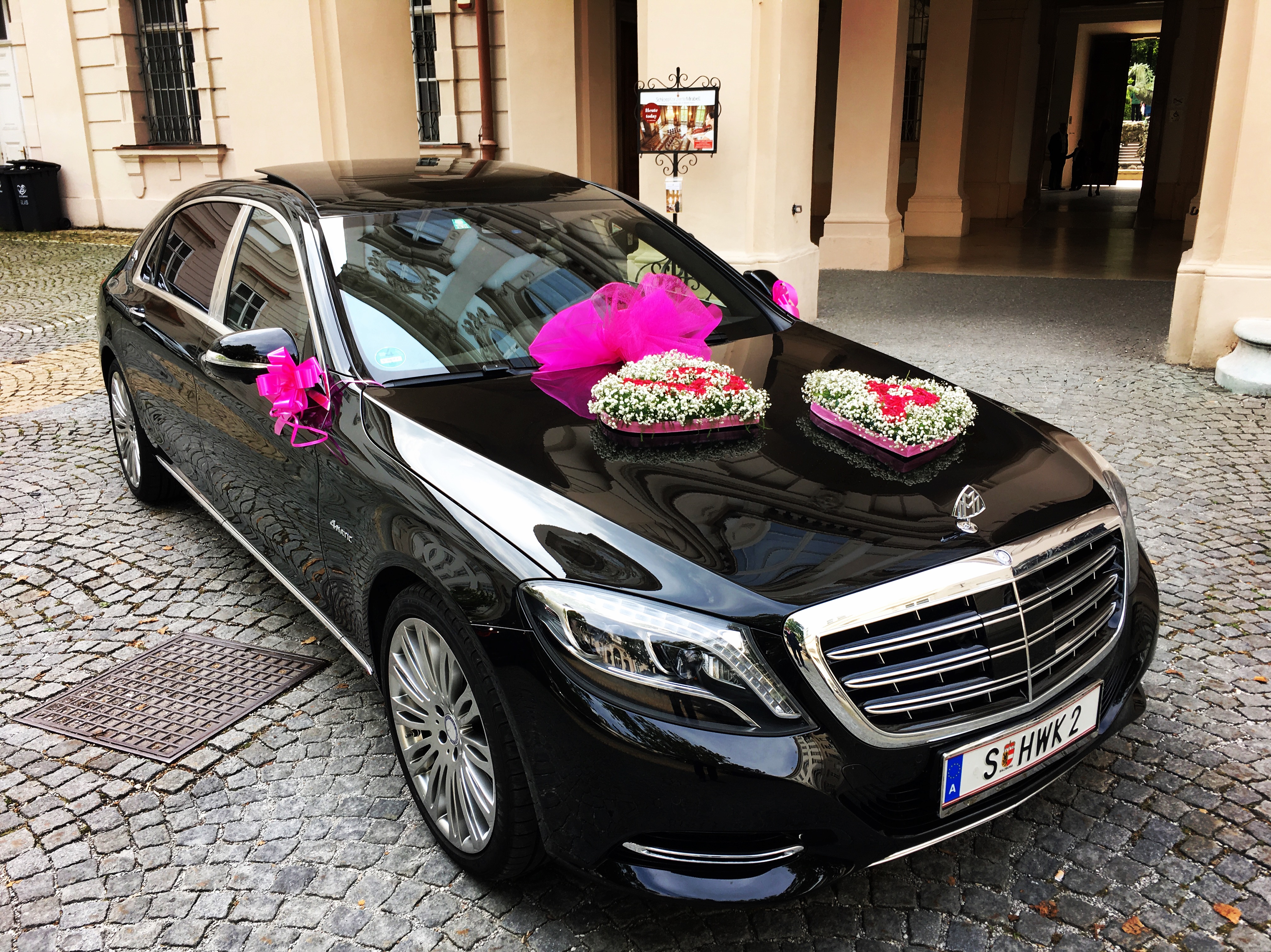 Hochzeitsauto-Vermietung - Art des Fahrzeugs: Oberklasse-Wagen - Österreich - Maybach - Mercedes S500 4matic
