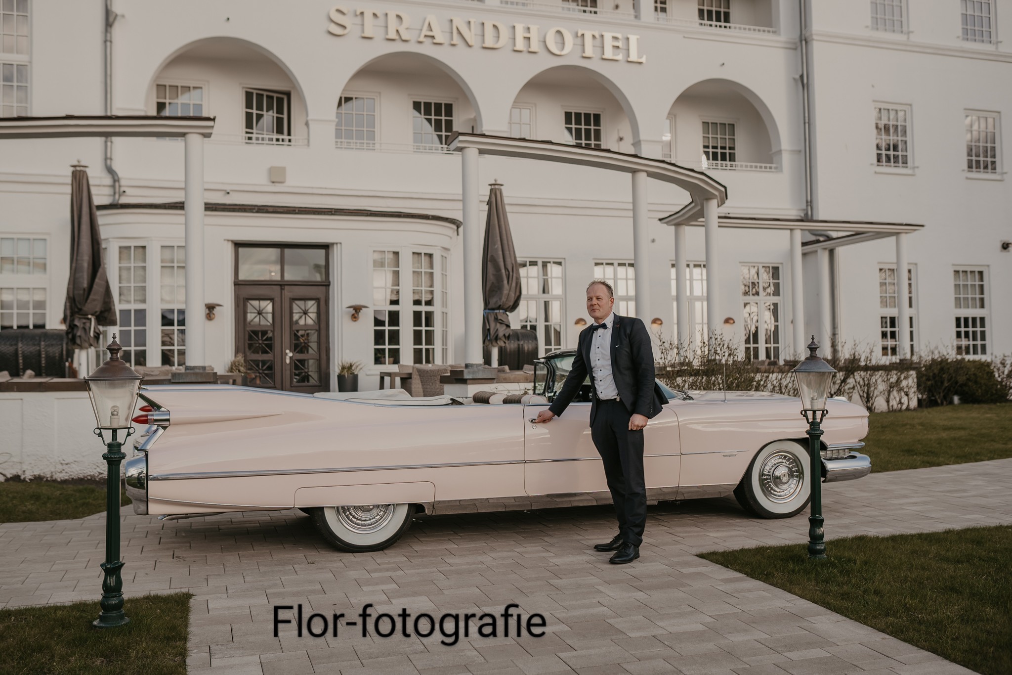 Hochzeitsauto-Vermietung - Farbe: Pink - Lindewitt - Traumhaftes Pink Cadillac 1959 Cabrio 