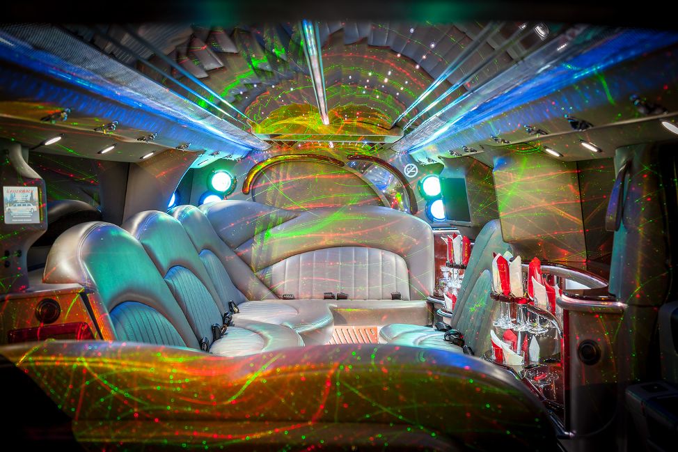 Hochzeitsauto-Vermietung - Einzugsgebiet: national - Halver - Luxus Hummer H2 Stretchlimousine