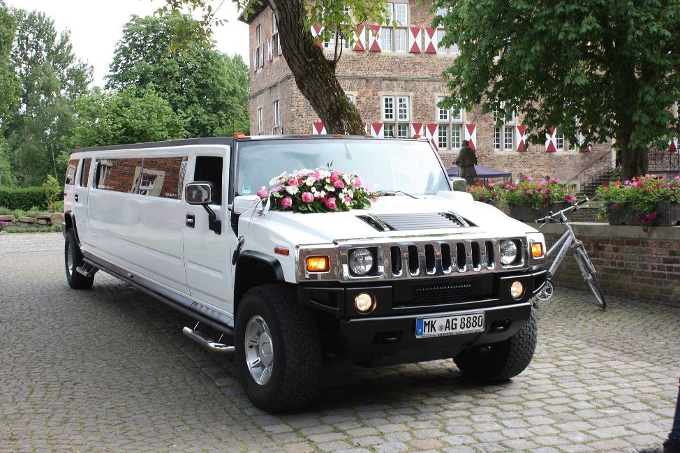 Luxus Hummer H2 Stretchlimousine Mieten Hochzeitsauto In Nordrhein Westfalen