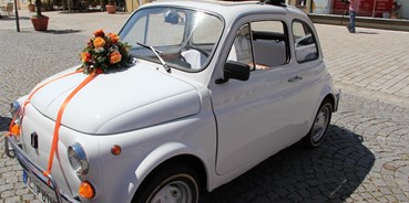 Hochzeitsauto-Vermietung - Art des Fahrzeugs: Oldtimer - Nesselwang - Fiat 500 L