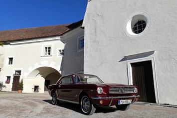Hochzeitsauto: Ford Mustang 1965 - www.Brautauto.at