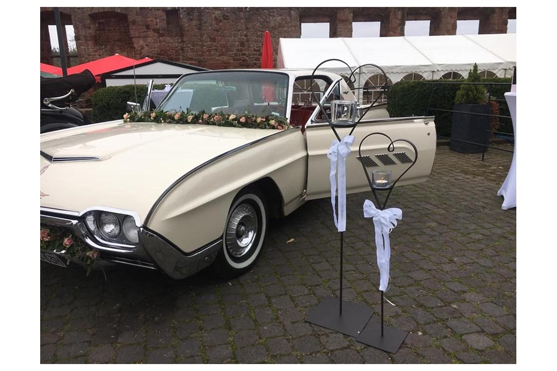 Hochzeitsauto: Ford Thunderbird 1963