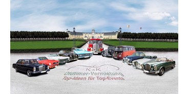 Hochzeitsauto-Vermietung - München - Die Oldtimerflotte der K & K Oldtimer-Vermietung. - K & K Oldtimer-Vermietung für Hochzeitsautos und Oldtimerbusse in Freiburg
