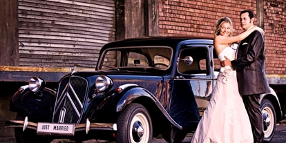 Hochzeitsauto-Vermietung - Art des Fahrzeugs: Oberklasse-Wagen - PLZ 82194 (Deutschland) - Die berühmte Citroen Gangsterlimousine. - K & K Oldtimer-Vermietung für Hochzeitsautos und Oldtimerbusse in Freiburg