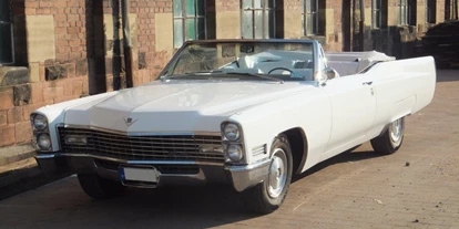 Hochzeitsauto-Vermietung - Art des Fahrzeugs: Oberklasse-Wagen - PLZ 82194 (Deutschland) - Das Cadillac Eldorado Cabrio von 1968. - K & K Oldtimer-Vermietung für Hochzeitsautos und Oldtimerbusse in Freiburg